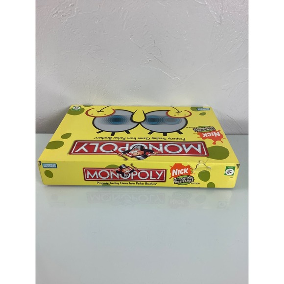 NEW open box Monopoly Nickelodeon SpongeBob SquarePants Edition * - Picture 8 of 12